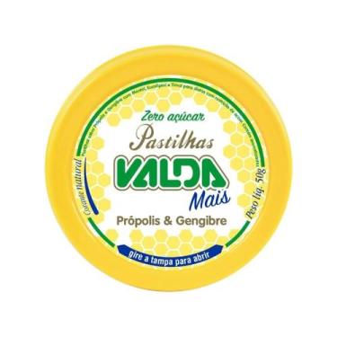 Imagem de Pastilhas Valdas Mais Propolis e Gengibre Zero Acucar 50g