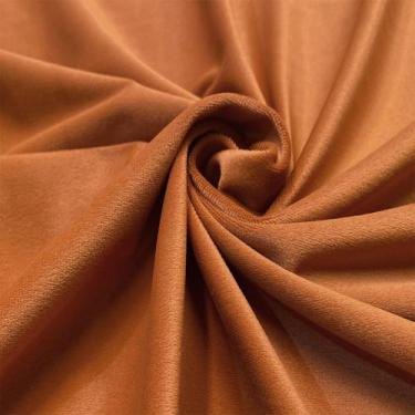Imagem de Tecido Suede Veludo Divano Terracota - 1,40m de Largura - Suede Premiu