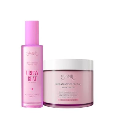 Imagem de Kit Skelt Urban Beat Hidratante Corporal e Perfume Mist (2 produtos)
