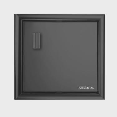 Imagem de Saboneteira de Alumínio Embutir - 754 Preto