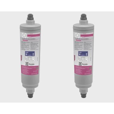 Imagem de Kit Filtro de Água Externo para Refrigerador Side By Side Electrolux (2 unidades)