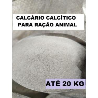 Imagem de 10 KG Calcário Calcítico Para Alimentação Animal - Em Pó - MAROA ANDRE