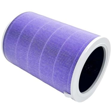 Imagem de JISIZKY Filtro de ar de substituição M8R-FLH compatível com Xiaomi Mi 3C 3H 3, 2C 2H 2S, Pro, purificador de ar M8R-FLH, filtro de carvão ativado HEPA verdadeiro H13 (pacote com 1)