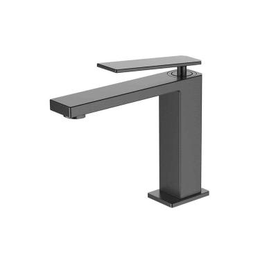 Imagem de Misturador Plate Monocomando para Banheiro e Lavabo Grafite