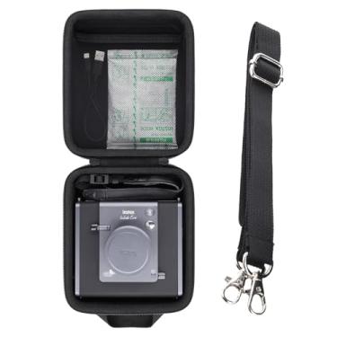 Imagem de Aenllosi Para Fujifilm Instax Wide Evo 2 Em 1, Câmera De Filme Instantâneo E Impressora, Estojo Rígido Transporte, Com Bolso Malha Alça Ombro Ajustável (Somente Estojo)