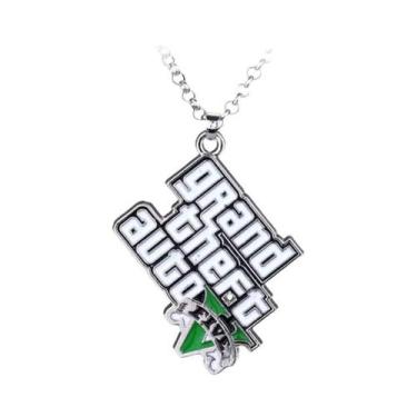 Imagem de Moda Masculina GTA5 GTA6 Jogo Chaveiro Multi Pingente Chaveiro Estrela