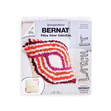 Imagem de Bernat Kit Latch It – Capa de almofada de lã, cantos curvos