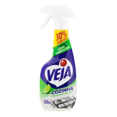 Imagem de Limpador Desengordurante Para Cozinha Limao 500ml Veja