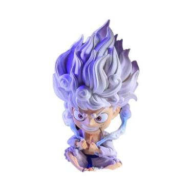Imagem de Figura de Ação Luffy Gear 5 - One Piece - 12cm - PVC, sem caixa