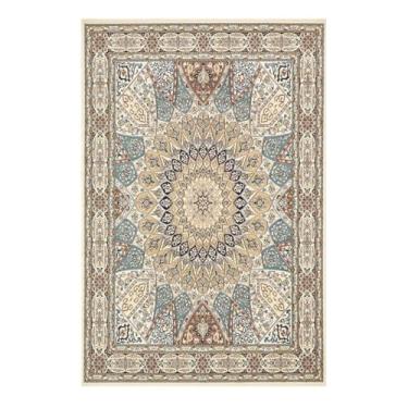 Imagem de Tapete de decoração para quarto, grosso, macio e fofo, para estudo, estilo americano retrô, para sala de estar (200x250 cm/O)