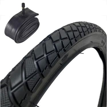 Imagem de Pneu Bicicleta Shiver Tipo Praieiro Aro 26 X 2.125 Bmx-4 Balão + Camara de ar aro 26 shiver