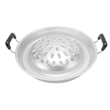 Imagem de Grelha de Churrasco Tailandesa Pan 2 Em 1 Não Bastão até Aquecimento de Alumínio Hot Pot Grill CHARCOAL PAR (35cm/13,78 na cor original)