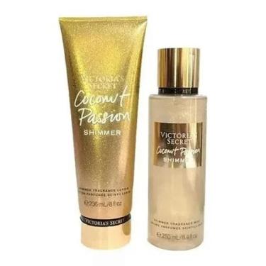Imagem de Kit Victoria's Secret Coconut Passion shimmer hidratante + Body Splash