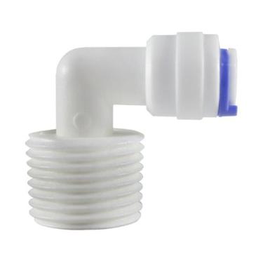 Imagem de União Em L Rosca 1/2" P/ Tubo De 1/4" Purificador/ Bebedouro - Univers
