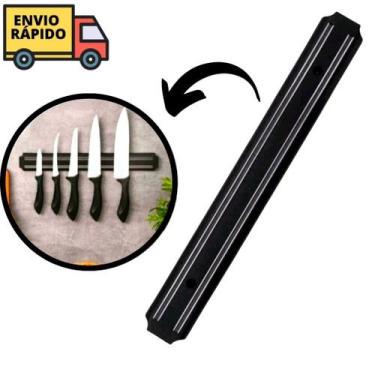 Imagem de Barra Magnética Imã Inox Para Facas E Utensílios De Metal Presente Cas