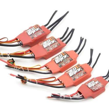Imagem de ESC Brushless Red Brick 50A 70A 80A 100A 125A 200A 5V 3A 5V 5A BEC Par