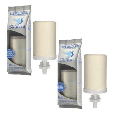 Imagem de Kit 2 Vela Filtro Barro Esterilizante Tripla Ação Stéfani Cz