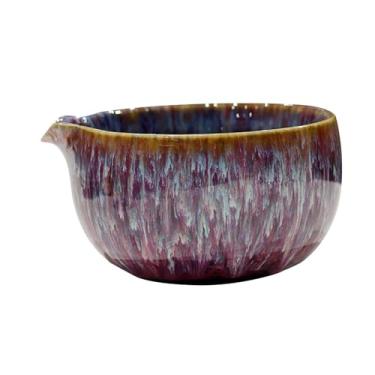 Imagem de YWJLQH Taça de chá Matcha com bico Chawan, fácil de limpar, acessórios Matcha, tigela de chá artesanal para cozinha, amigo, salão de chá, festa, casa