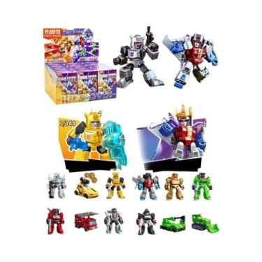 Imagem de Optimus Prime Megatron Hot Rod Shockwave Skywarp Bloques De Construção