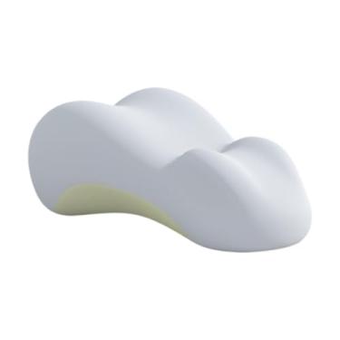 Imagem de KiBcsLic Almofada para Elevação de Pernas, Almofada para Cama, Espuma Viscoelástica, Lavável, para Uso Geral, Capa Lavável, Almofada de Posição, Travesseiro de, Cinza