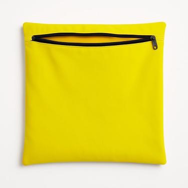 Imagem de Almofada Capa 42cm Suede Macia Decorativa Sala E Escritório Amarelo