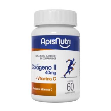 Imagem de Colágeno Tipo II + Vitamina C 60 comprimidos - Apisnutri