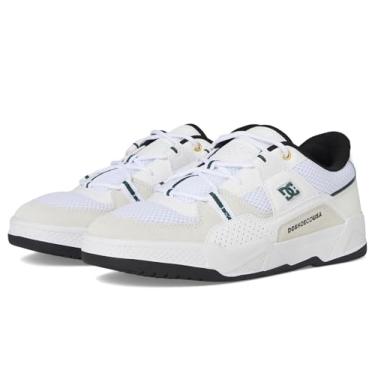 Imagem de DC Tênis de skate masculino Construct, Branco/Preto/Verde, 40