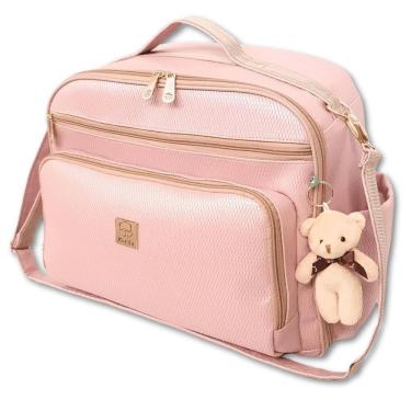 Imagem de Bolsa Mala Maternidade Grande Bebe Enxoval Menino Menina