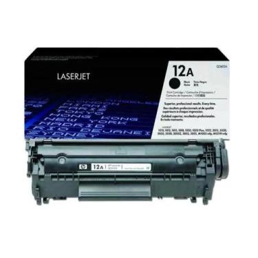 Imagem de Cartucho de Toner Hew. Pack. 12A Preto - Q2612A - Hew.Pack.