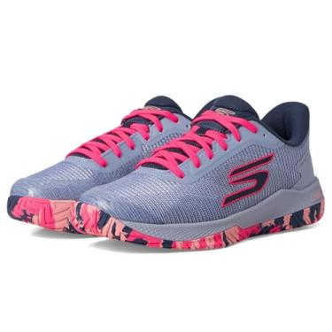 Imagem de Skechers Pickleball Viper Court Pro 2.0 Tênis feminino, Cinza/lavanda, 39