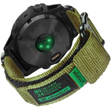 Imagem de Pulseira de Nylon 22mm para Relógio Garmin Fenix 5 Plus/6/7