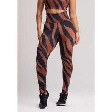 Imagem de Calça Legging Suplex Cintura Alta Feminina Fitness Mvb Modas-Feminino