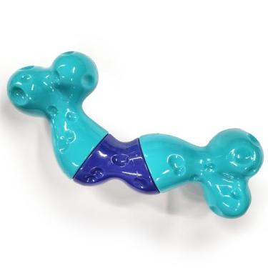 Imagem de Nylabone Brinquedo para cães Power Chew Twist 'N Chew, brinquedos de enriquecimento para cães, brinquedos duráveis para mastigadores agressivos, sabor bacon e carne seca, grande/gigante (1 unidade)