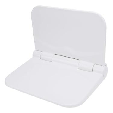 Imagem de Zhjvihx Dobrável Chuveiro na Parede de Assento Montado, 15.16x15.35x11.81in Dobra o Banco de Chuveiro para Pequeno Espaço, Bancos de Madeira para Teca de Teca para As Gestantes para As