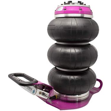 Imagem de Zendex TBT2 RakJak Plug pneumático, bolsa tripla, 25,4 cm de diâmetro, capacidade de 2 toneladas, pressão de ar 105 PSI, altura de 17,8 cm, extensão total de 45,7 cm