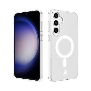 Imagem de Gshield Capa Case Capinha Transparente Compatível com MagSafe para Samsung Galaxy S23 FE