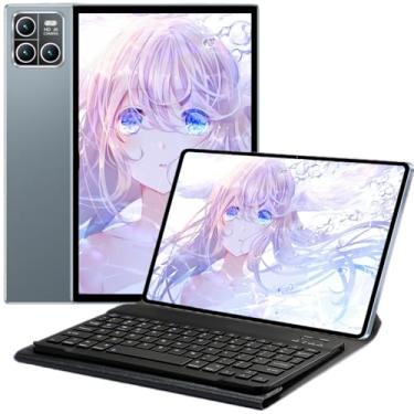 Imagem de Tablet X13 Pro,8GB RAM,256GB ROM,Câmera Traseira 32MP, Câmera frontal de 16MP,8800mAh Bateria,Tela Imersiva de 10.1', Wifi, Android 13 (Cinza)