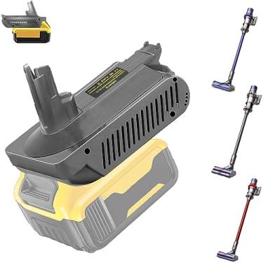 Imagem de UNIKI Adaptador V10 De Substituição Para Dyson Compatível Com Bateria Lítio Dewalt 20V 60V Aspirador Pó Sem Fio Cyclone Animal Total Clean Sv12