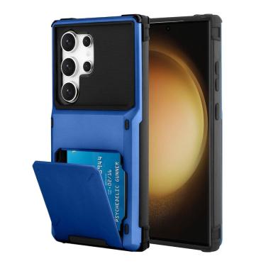 Imagem de Capa tipo carteira Marphe para Samsung Galaxy S23 Ultra Blue