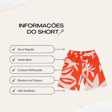 Imagem de Kit c/3 shorts tactel infantil menino juvenil estampado e liso misto p