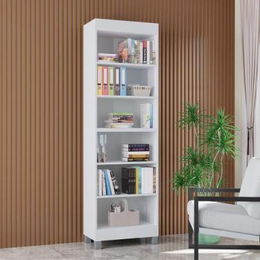 Imagem de Armário Multiuso Estante Livreiro Versati para Escritório Quarto Sala 