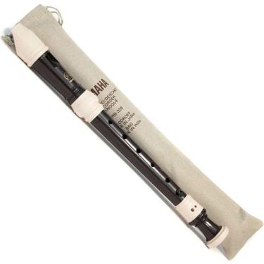Imagem de Flauta Doce Barroca Em Abs Soprano Com Capa Yrs32b Yamaha