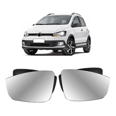 Imagem de Par Lente Retrovisor Fox 2009 A 2019 Dir/Esq