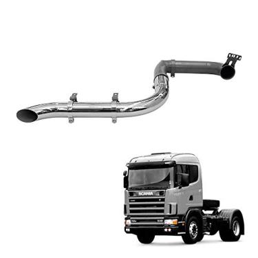 Imagem de Escapamento p SC T/R 114/124 até 2000 LD Completo 4.1/2”