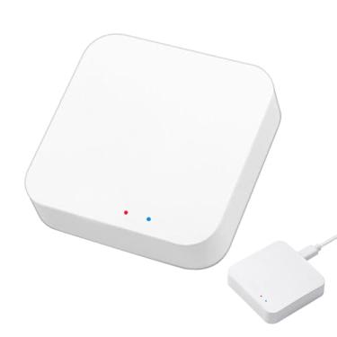 Imagem de ZigBee 3.0 Hub WiFi e Bluetooth Dual Mode Gateway, apenas para Tuya Product Smart Home Bridge Controle remoto sem fio, ponte inteligente sem fio, controle de voz via Alexa, Google Home