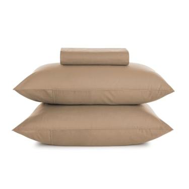 Imagem de Karsten Jogo de Cama Matiza Caramelo King 100% Algodão 160 Fios