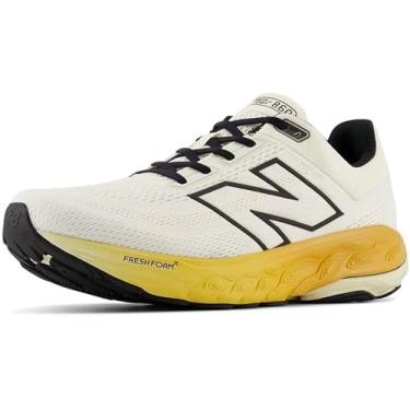 Imagem de New Balance Fresh Foam X 860 V14 Tênis de corrida masculino, Sal marinho/angorá/damasco seco, 16 X-Wide