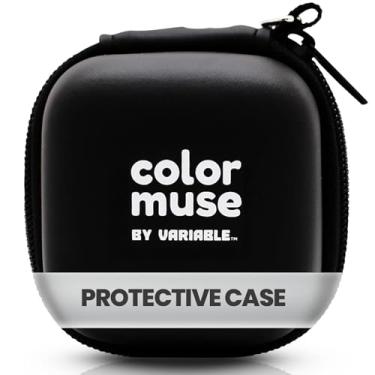 Imagem de COLOR MUSE Capa protetora para colorímetro, armazenamento durável e capa de viagem para dispositivos COLOR MUSE 2 e 3, segura e portátil para pintores e designers, dispositivo não incluído