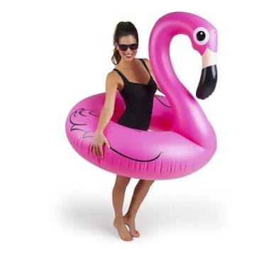 Imagem de Boia Flamingo Unicornio Gigante Piscina Inflável 120cm Adulto - LIZ BA
