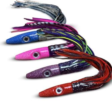 Imagem de Iscas Plomerito Wahoo Anodizadas - Ótimas para Atum e Mahi (Azul)